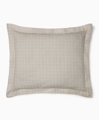 Sassetta Geometric Design Boudoir Sham, 12" x 16"