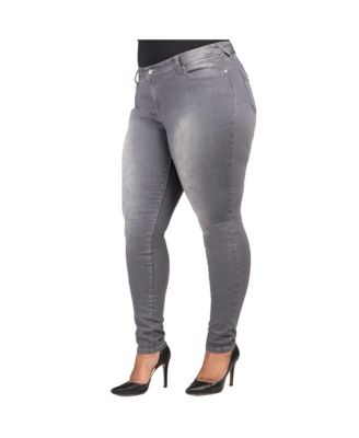 Plus Size Curvy-Fit Midrise Skinny Jeans