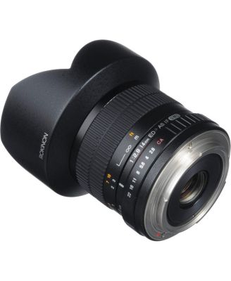 Rokinon FE14M-C 14mm F2.8 Ultra Wide Lens for Canon (Black)