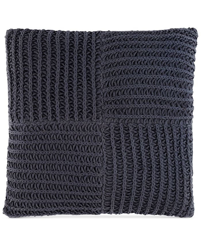 Hotel Collection CLOSEOUT! Linen Stripe 20" Square Decorative Pillow