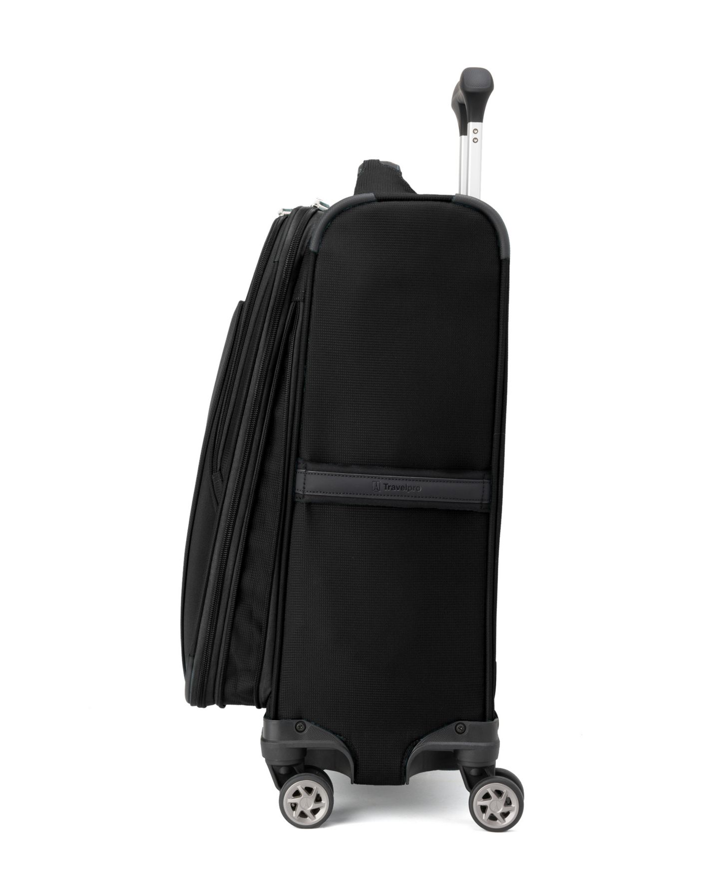 Чемодан Travelpro WalkAbout 7 Carry-on Softside Spinner, цвет: Чёрный — фото 4