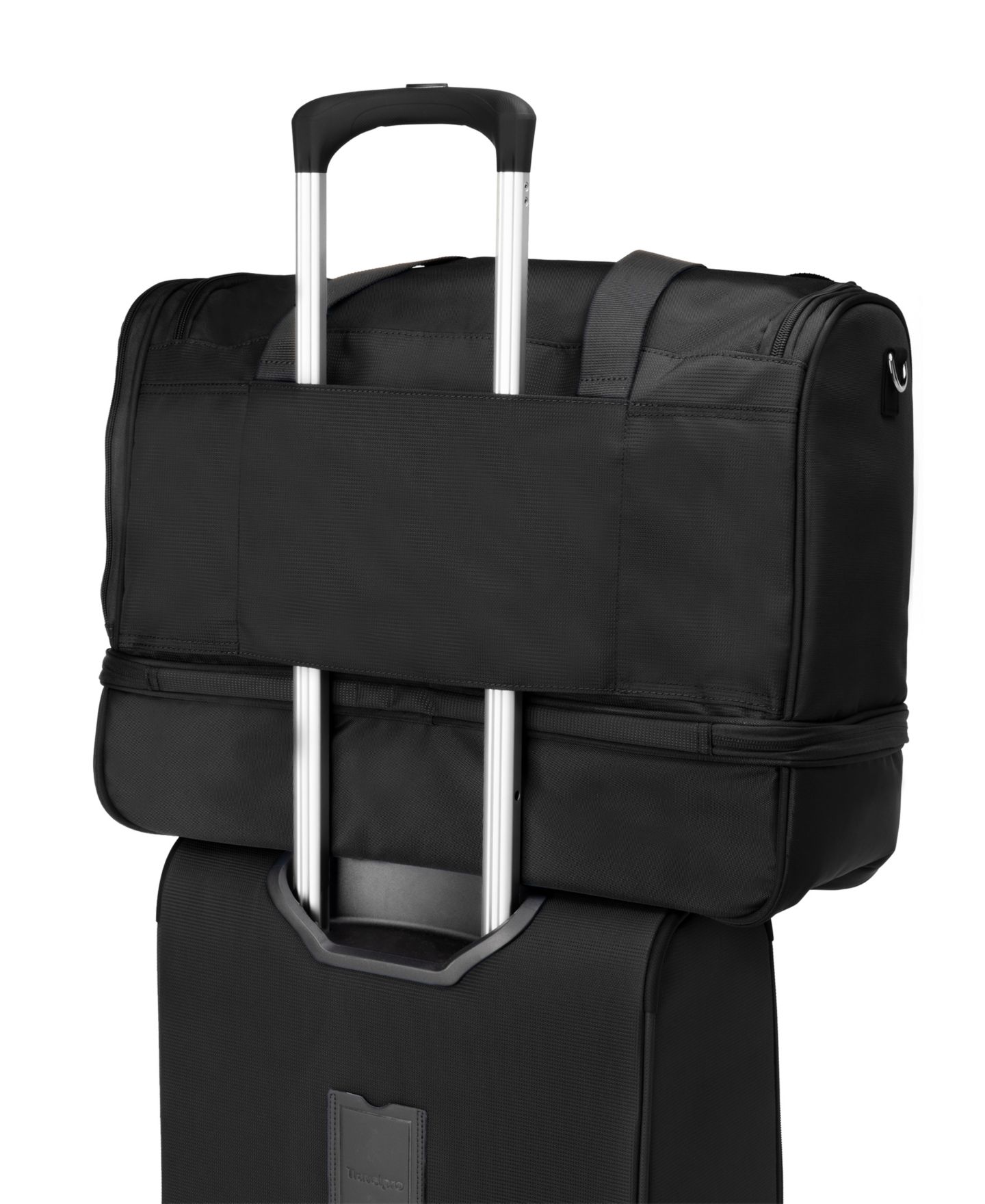 Сумка Travelpro WalkAbout 7 19" Drop Bottom Duffel, цвет: Чёрный — фото 6