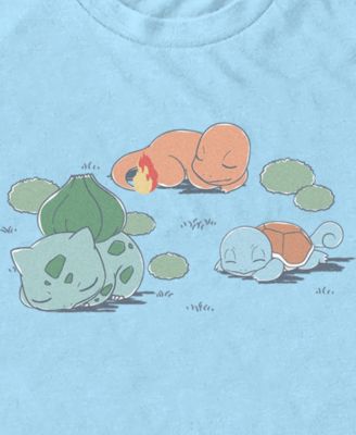 Pok&eacute;mon Men's Bulbasaur Charmander Squirtle Short Sleeve T-Shirt