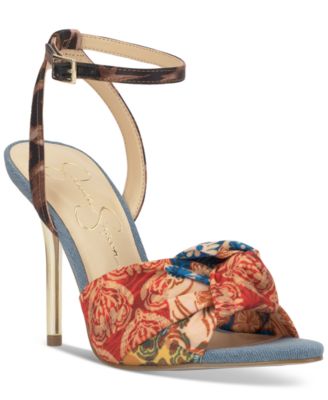 Jessica Simpson - Women's Neveny Two-Piece Stiletto Dress Sandals