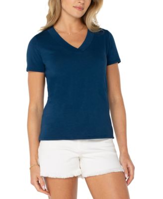 Liverpool Los Angeles - Women's Short-Sleeve Knit Tee