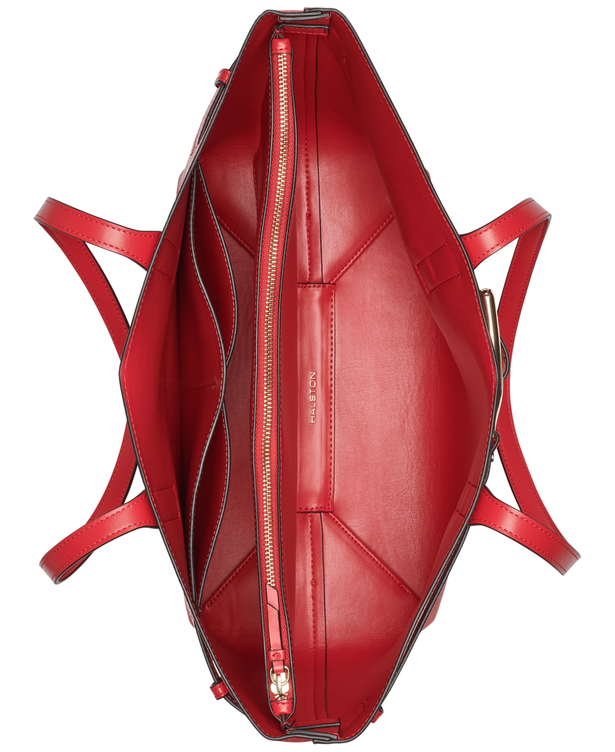 Shop Halston Tasha Mini Tote Bag In  Red