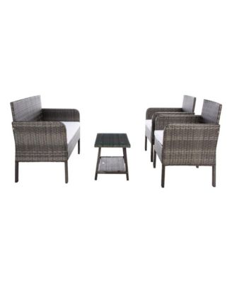 Aboka 4PC Outdoor Living Set