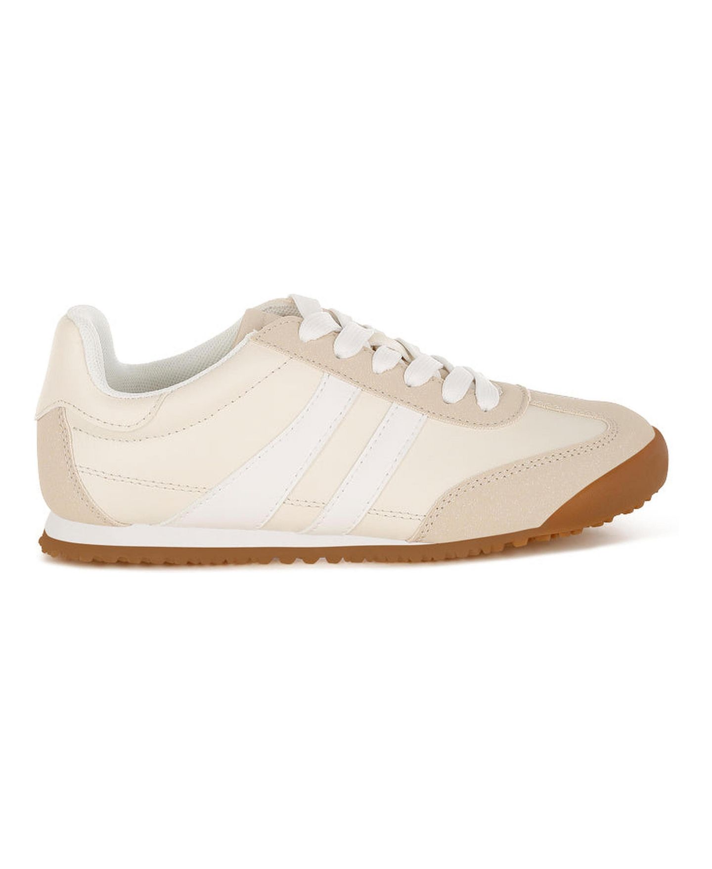 Женские кроссовки London Rag Peak Burn Casual Lace-Up, цвет: Бежевый гладкий — фото 1