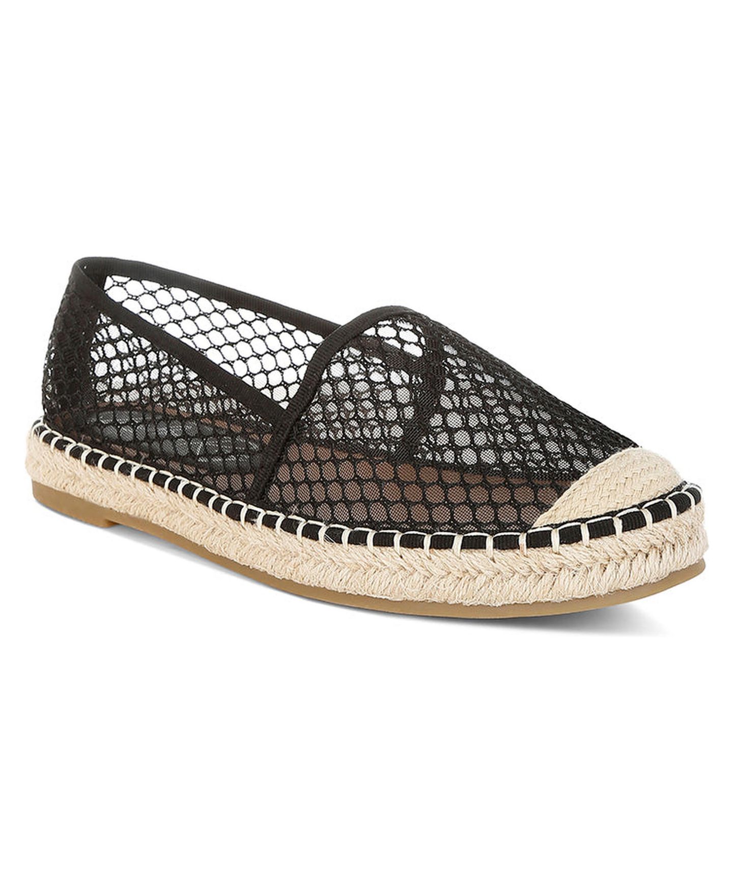 Женские туфли London Rag Manara Mesh Espadrille, цвет: Чёрный — фото 2