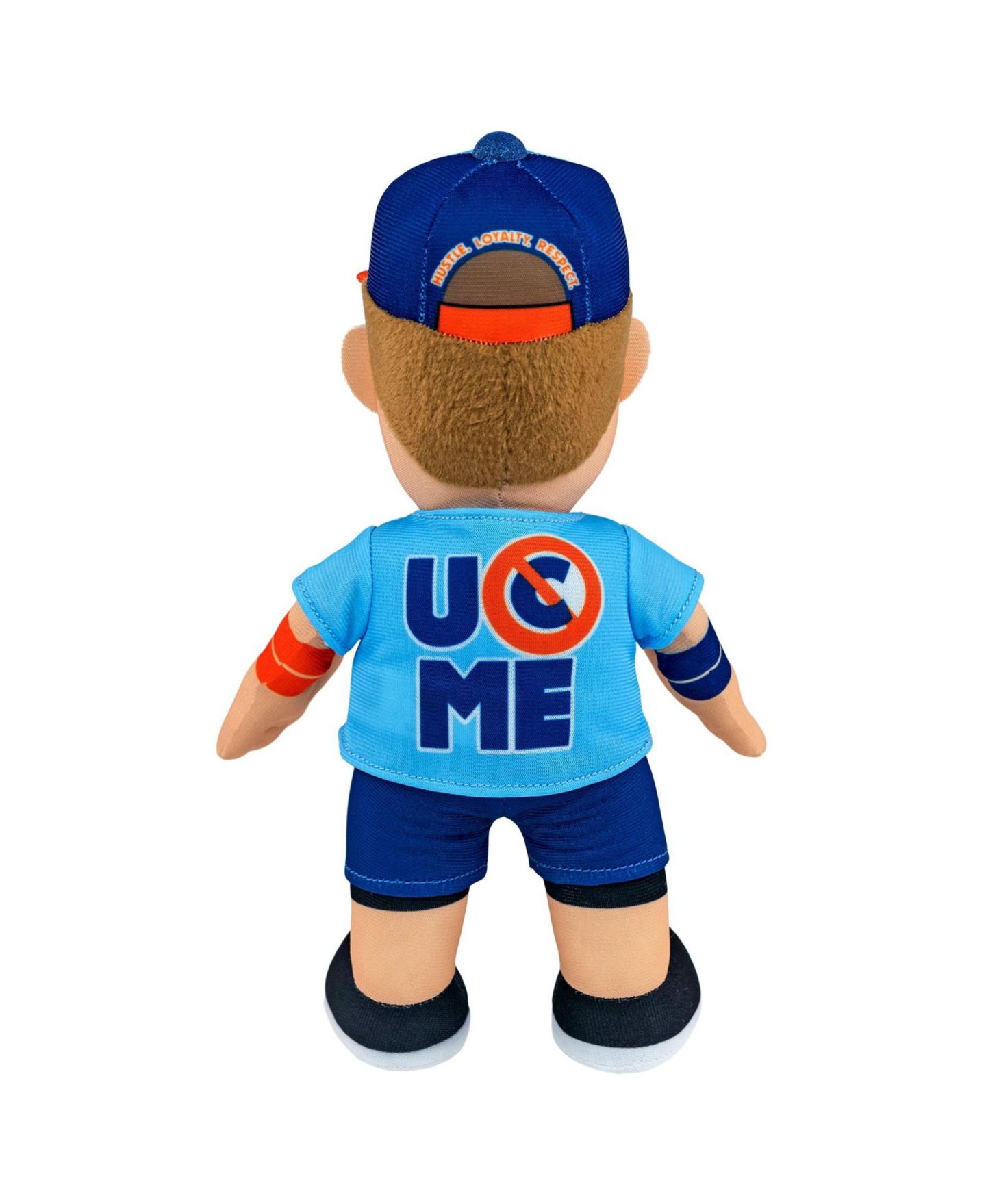 Детская мягкая игрушка Bleacher Creatures WWE John Cena (Hustle Loyalty Respect) 10" Plush Figure - A Wrestling Legend for Play or Display — фото 2