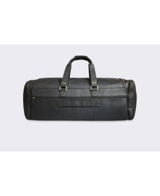 100% Full Grain Leather Duffel Bag - Only Duffel You will Need