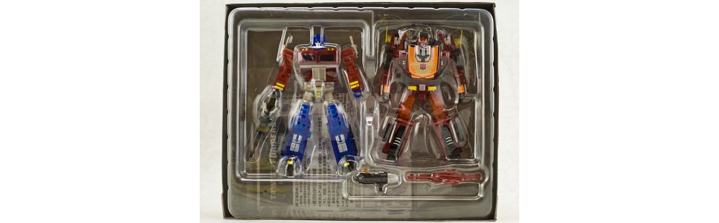 Детские фигурки Transformers Sons of Cybertron Optimus Prime and Hot Rodimus Set Henkei Classics — фото 3