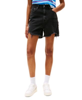 Women's Mom Cut-Off Denim Shorts