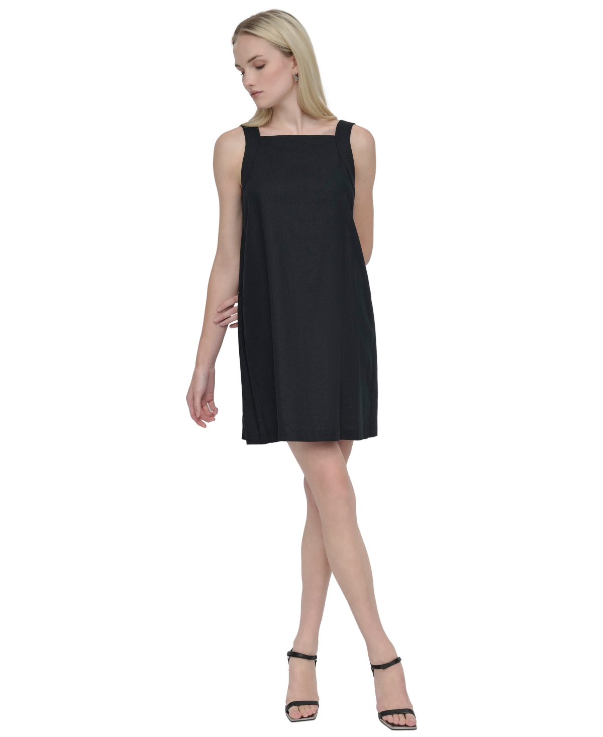 Dkny Women's Bow-back Sleeveless A-line Dress