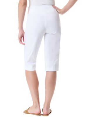 Women's Pull-On Slim Capri Trousers