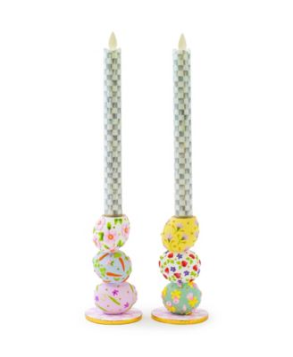 Patience Brewster Egg Candle Holders, Set of 2