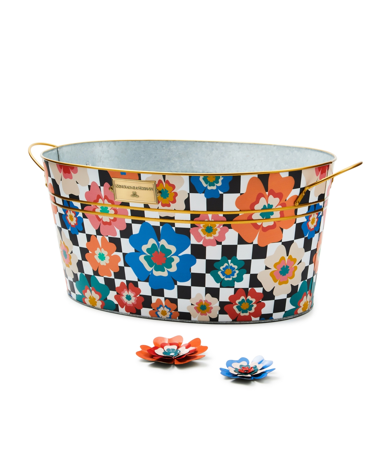 Mackenzie-childs Dolce Vita Beverage Bucket In Multi