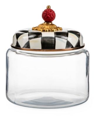 MacKenzie-Childs - Courtly Check Small Kitchen Canister
