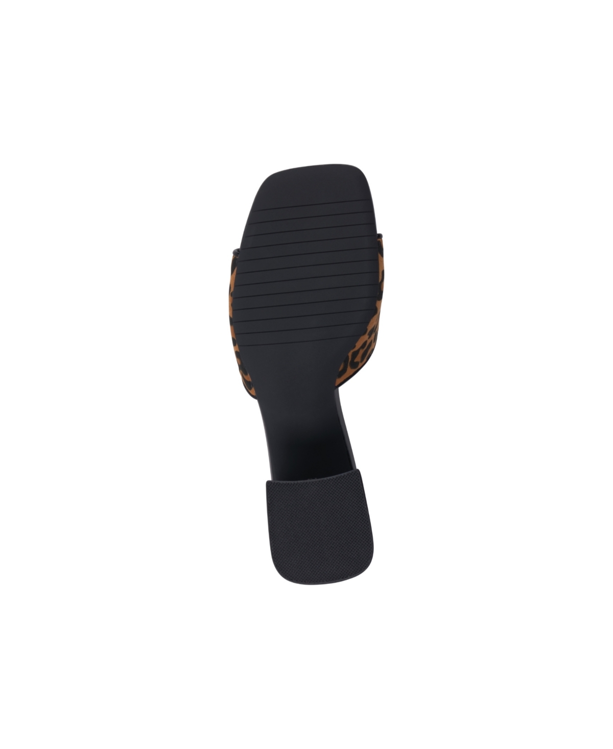 Gc Shoes Wanda Block Heel Sandal In Black Leopard