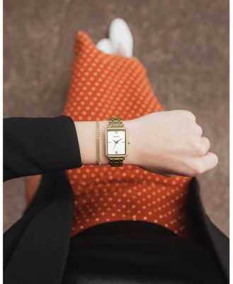 Women's Cuban Link Bracelet – Gold-Plated Steel