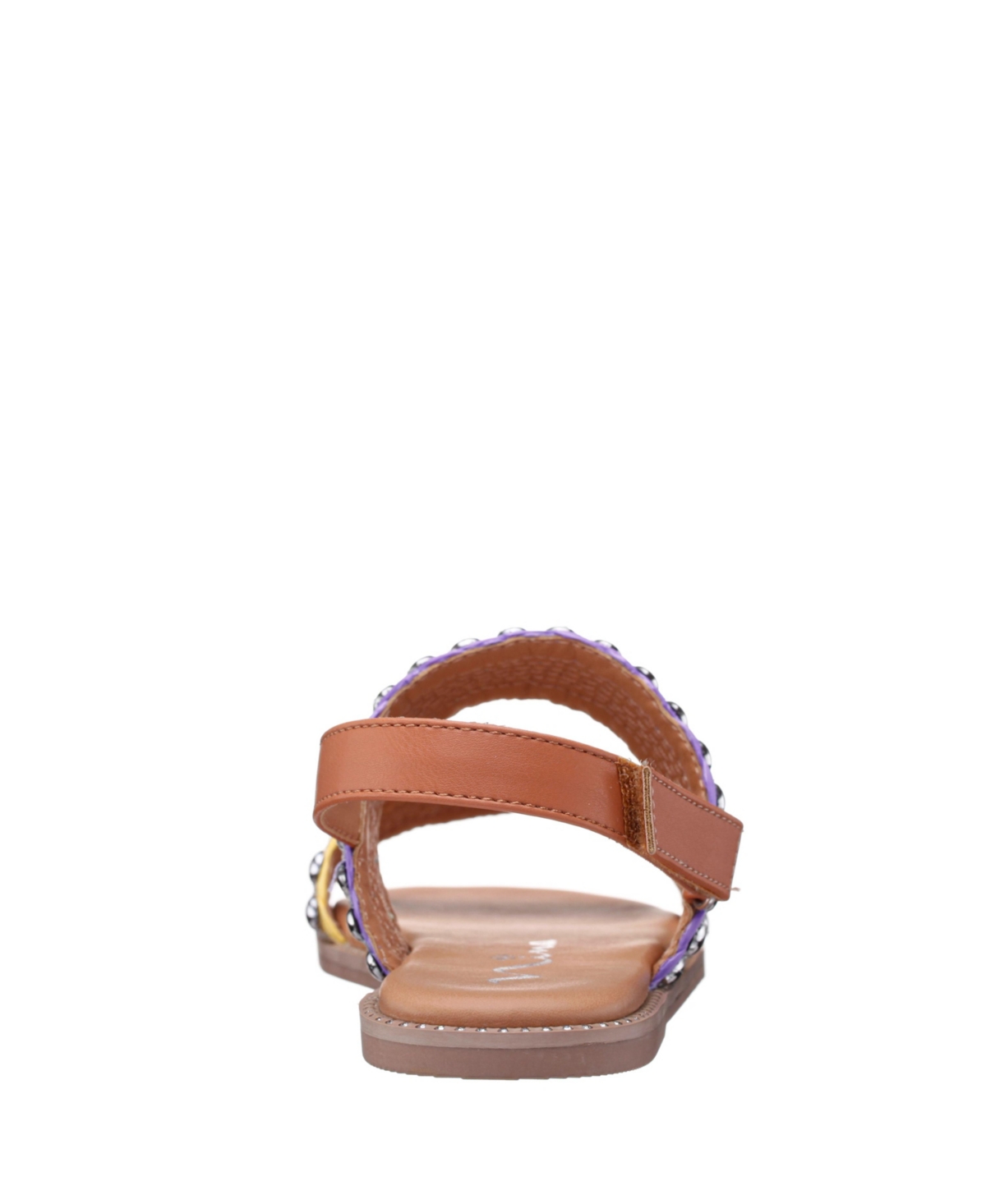 Nina Little Girls Suissa Flat Sandals In Multi