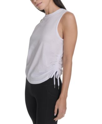Women's Ruched Side-Tie Tank Top