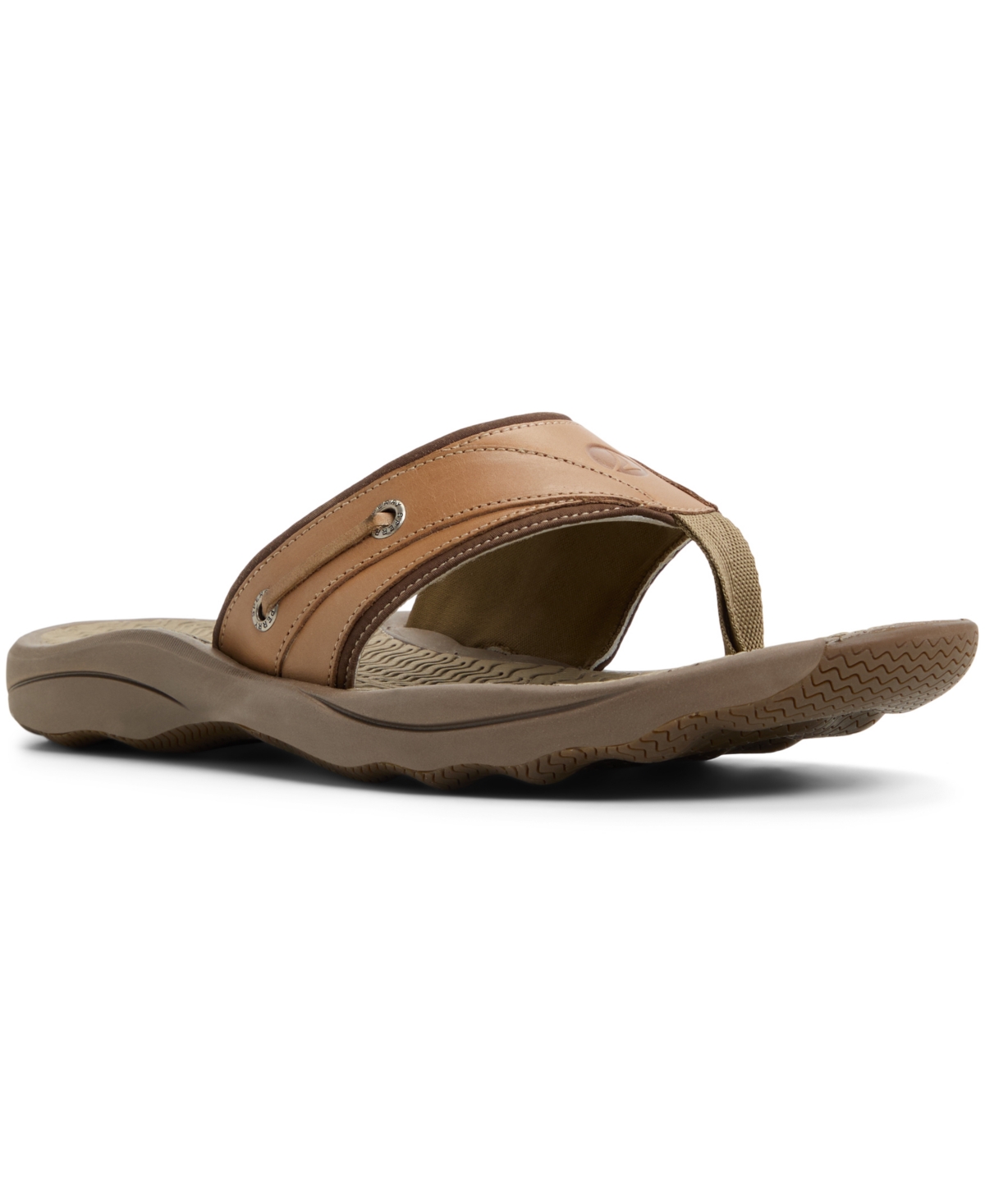 Sperry Men's Outer Banks Flat Sandals In Tan