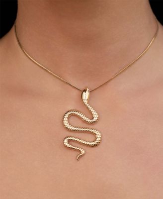 Serpentina Pendant Choker Necklace