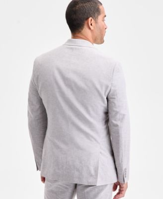 Men's Slim-Fit Linen Suit Separate Jacket, Exclusively at Macy's