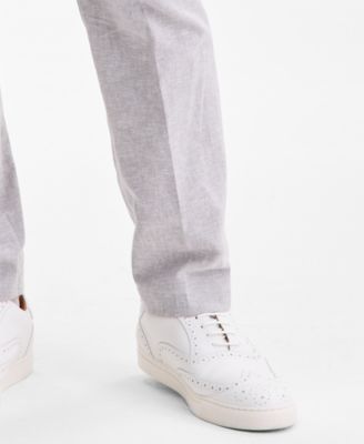Men's Slim-Fit Linen Suit Separate Pants, Exclusively at Macy's