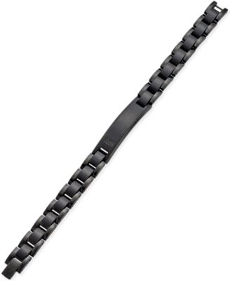 macy's black diamond bracelet