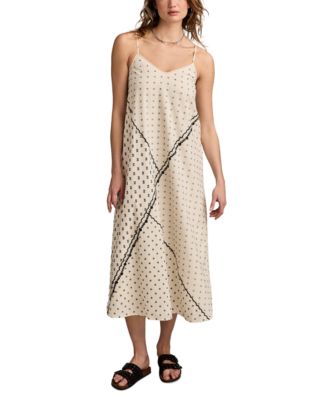 Lucky Brand - Women's Textured Patchwork Dress