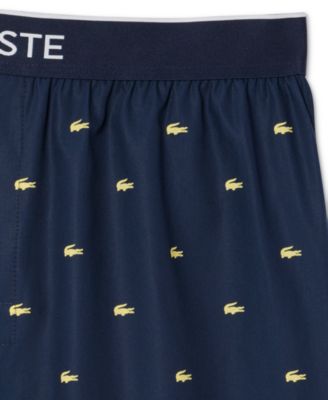 Men's Loungewear Croc Print Pajama Shorts