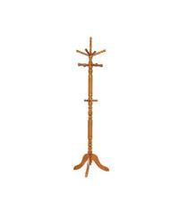 Wooden Coat Rack with Swivel Top – Elegant and Functional Entryway Stand