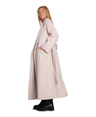 Women's Heart To Heart Large Collar Maxi Coat