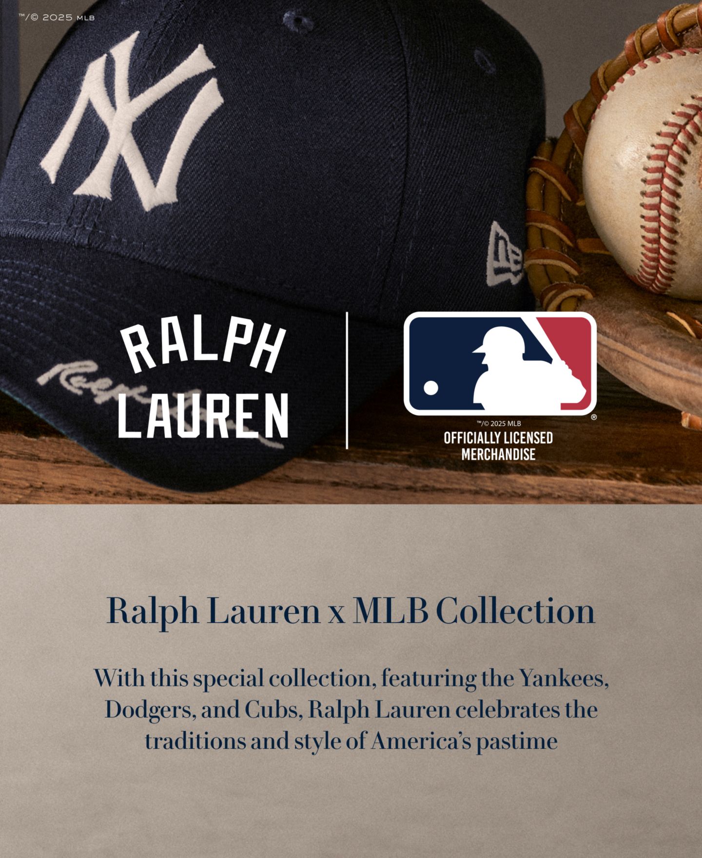 Поло Polo Ralph Lauren Unisex Yankees Polo Shirt, цвет: Тёмно-синий — фото 6