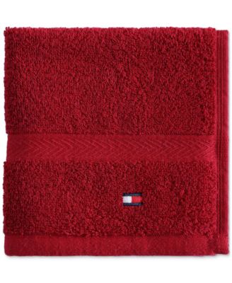 Modern American Solid Cotton Washcloth, 13" x 13"