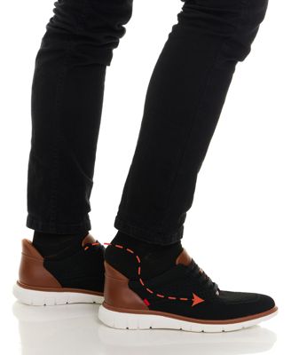 Edison Street Mens Hands-Free Slip On Technology Lightweight Mesh Oxfords