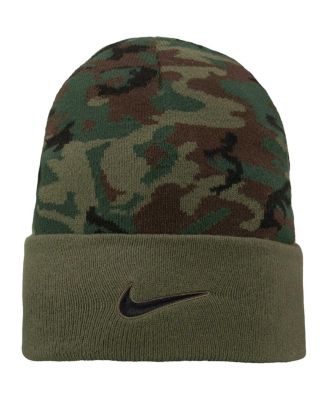 Men's Camo Pitt Panthers Military Pack Cuffed Knit Hat