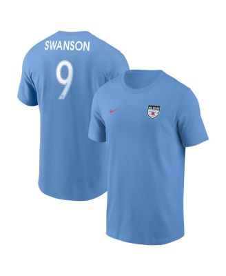 Nike - Men's Mallory Swanson Light Blue Chicago Red Stars Core Crew Neck T-Shirt