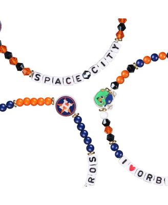 Houston Astros Friendship Bracelet, Set of 3