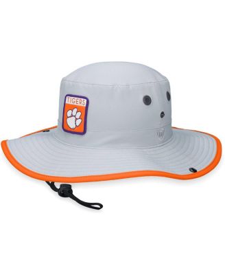 Top of the World - Men's Gray Clemson Tigers Steady Bucket Hat
