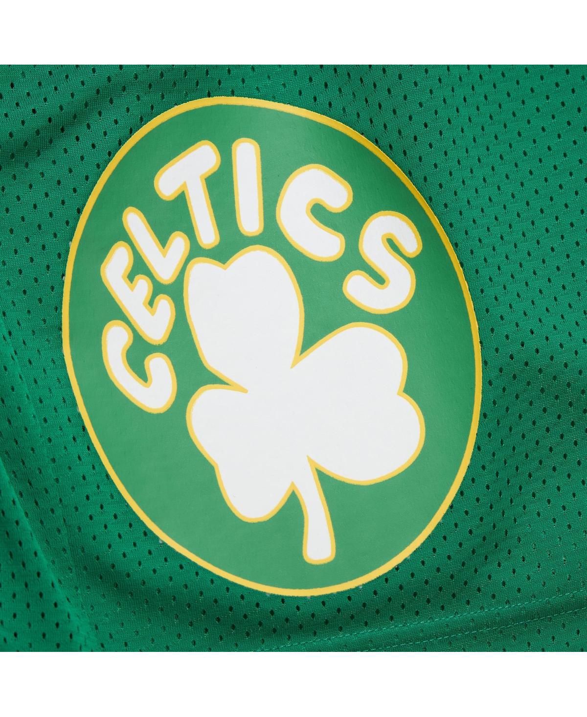 Mitchell & Ness Kelly Green Boston Celtics Hardwood Classics Gameday Mesh Shorts In Kelly Green