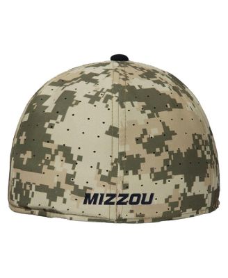 Men's Digital Camo Missouri Tigers On-Field Baseball Performance Fitted Hat