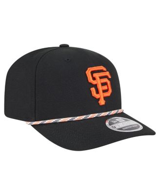 Men's Black San Francisco Giants Multi-Rope 9Seventy Stretch-Snap Hat