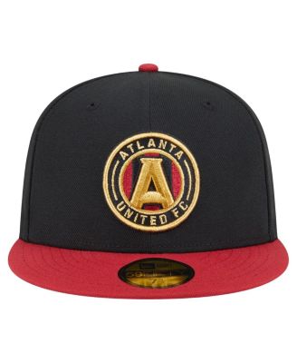 Men's Black Atlanta United FC 2025 Kickoff 59FIFTY Fitted Hat