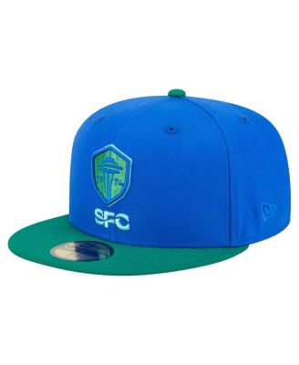 New Era - Men's Blue Seattle Sounders FC 2025 Kickoff 59FIFTY Fitted Hat