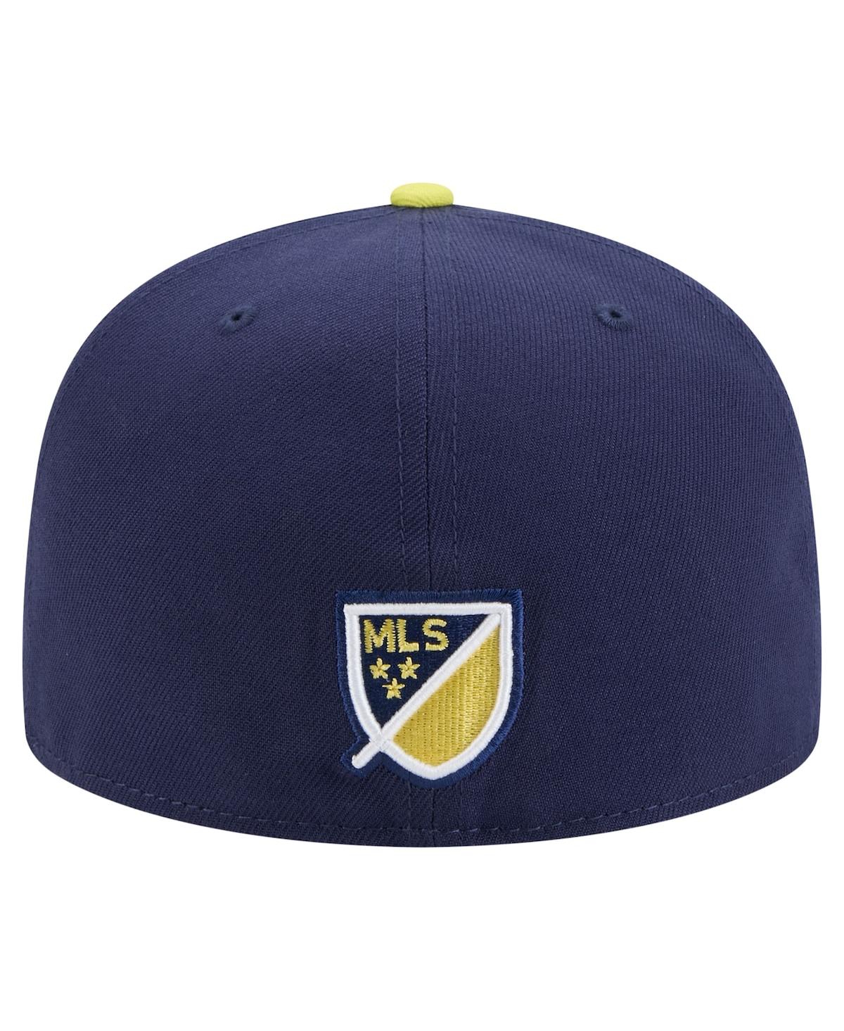 New Era Men's Navy Nashville Sc 2025 Kickoff 59FIFTY Fitted Hat