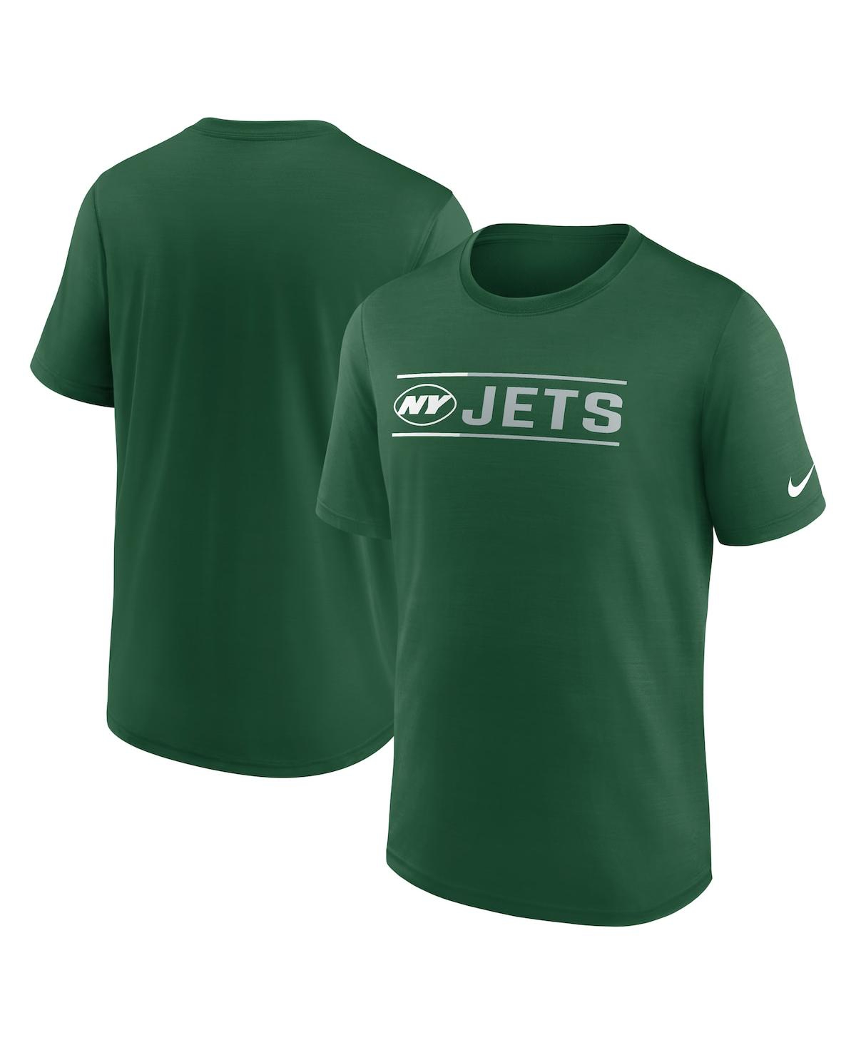 Nike Men's Green New York Jets Exceed Performance T-shirt In Green