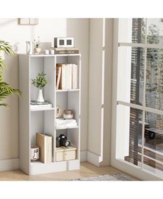 41 Inches 5-Cube Floor Bookcase with 2 Anti-Tipping Kits